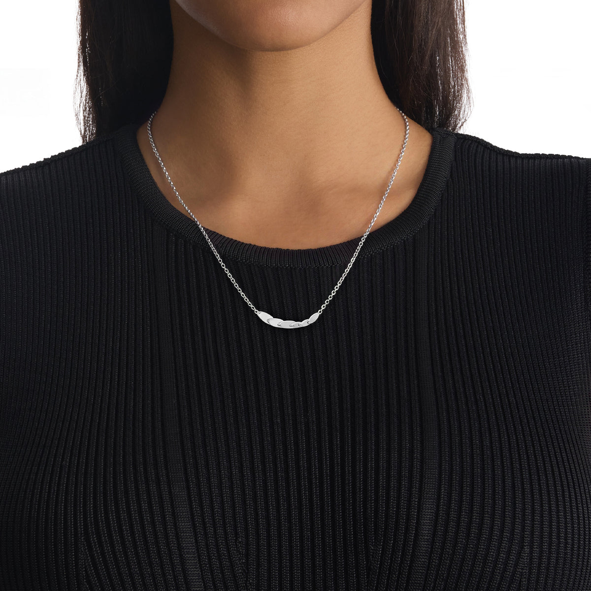 Calvin Klein Ketting CJ35700053 Dames Zilverkleurig 45 cm