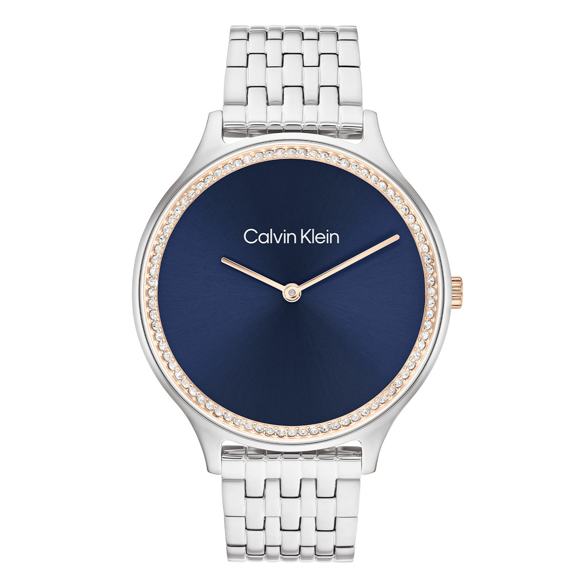 Calvin Klein Dames Horloge CK25100001 38 mm Zilverkleurig