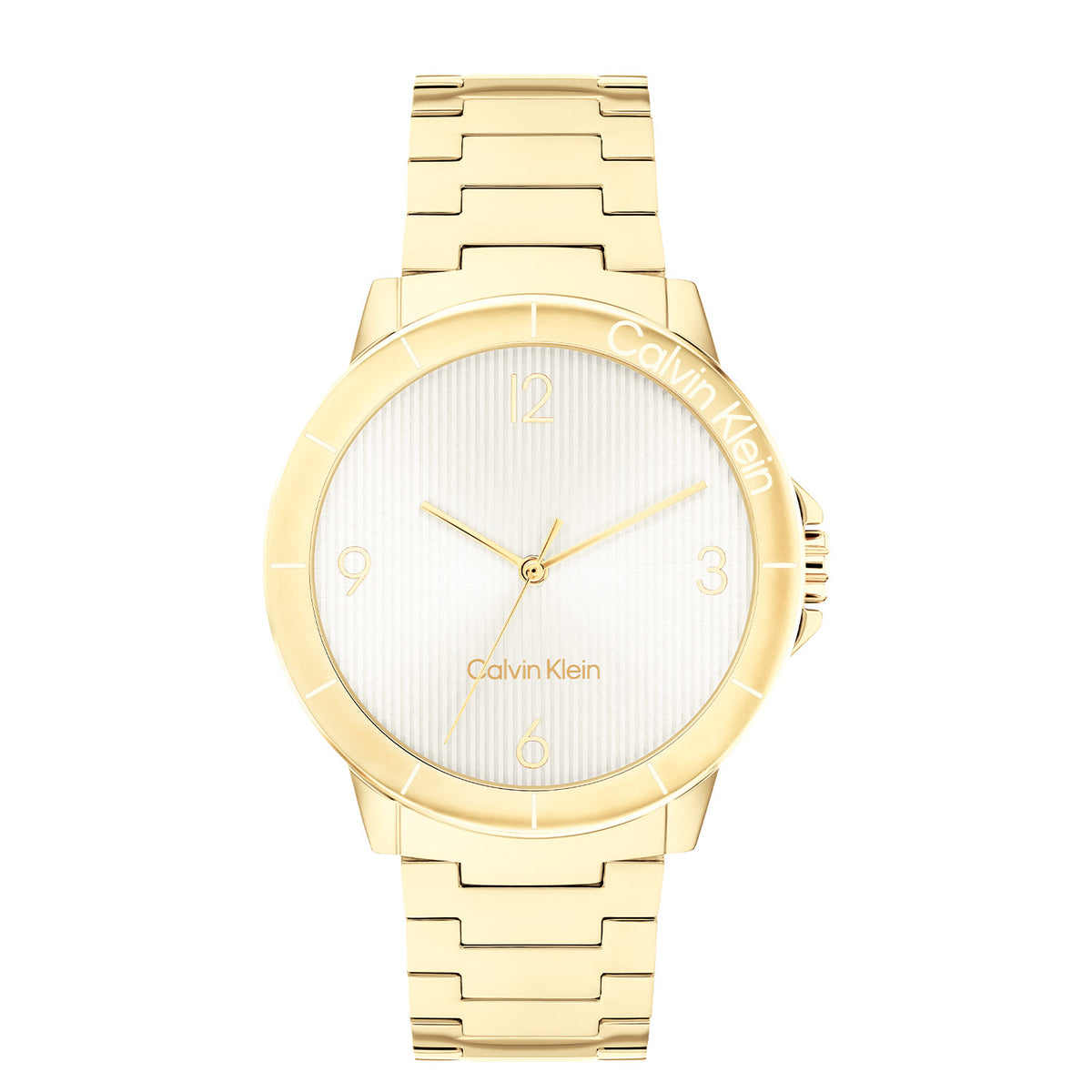 Calvin Klein Dames Horloge CK25100023 36 mm Goudkleurig