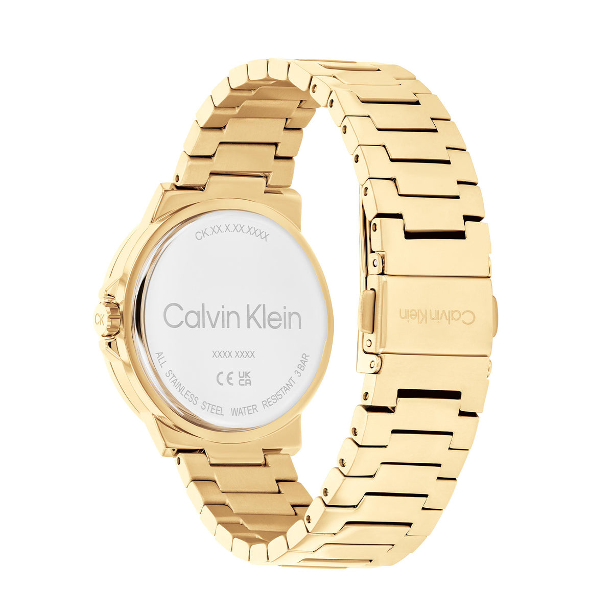 Calvin Klein Dames Horloge CK25100023 36 mm Goudkleurig