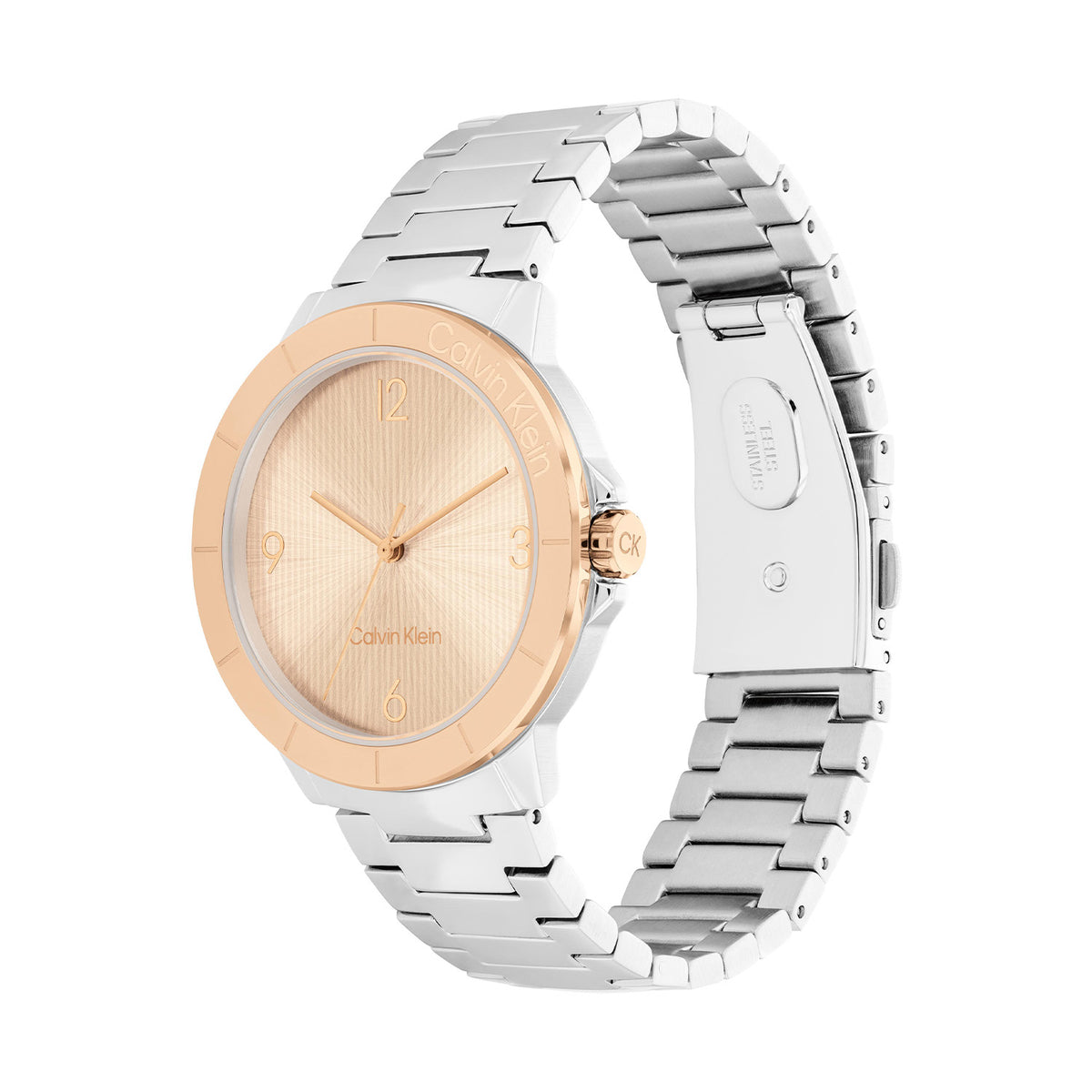 Calvin Klein Dames Horloge CK25100025 36 mm Zilverkleurig