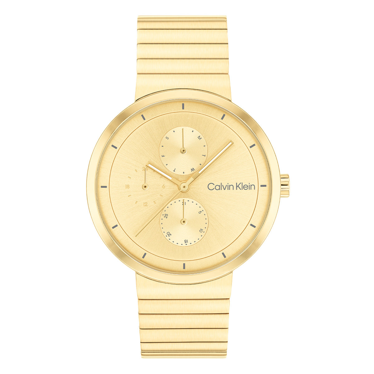 Calvin Klein Dames Horloge CK25100030 36 mm Goudkleurig
