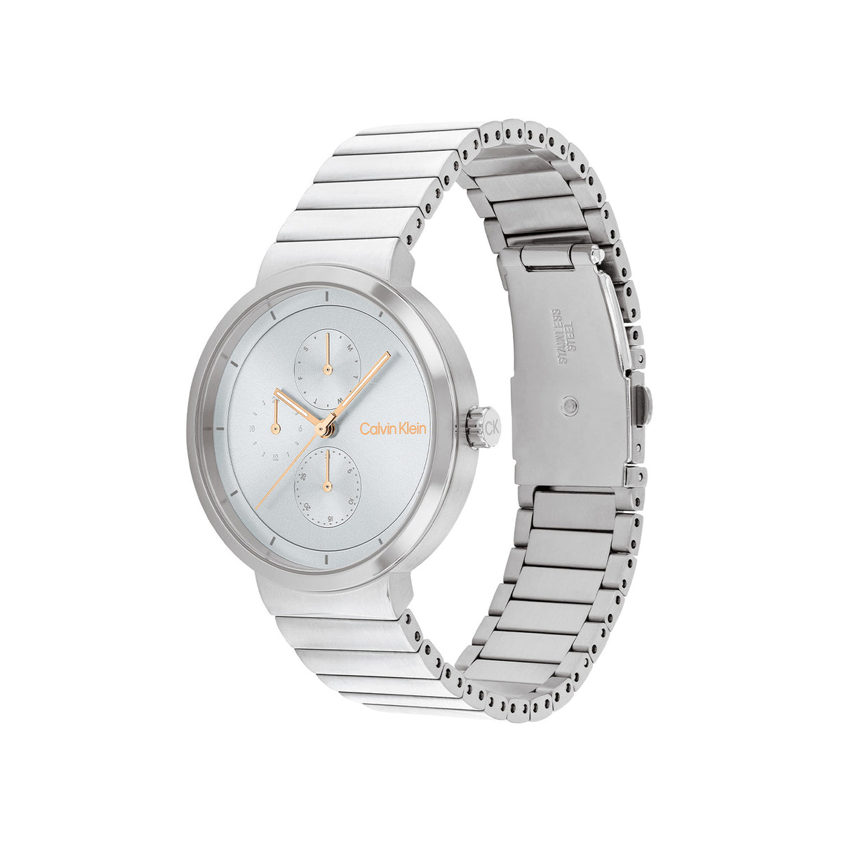 Calvin Klein Dames Horloge CK25100032 36 mm Zilverkleurig