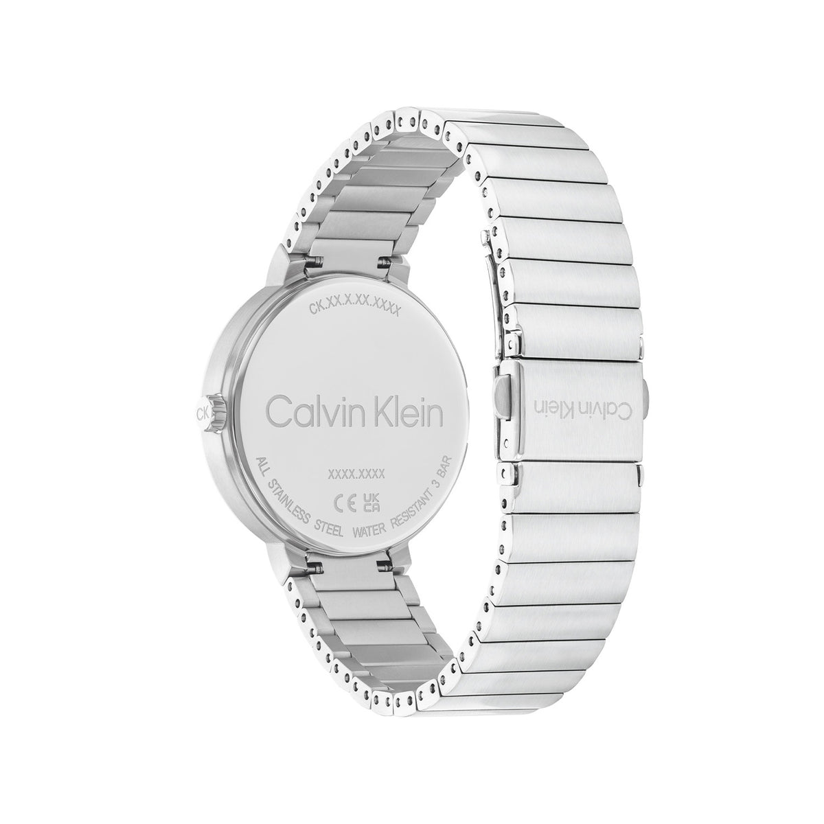 Calvin Klein Dames Horloge CK25100032 36 mm Zilverkleurig