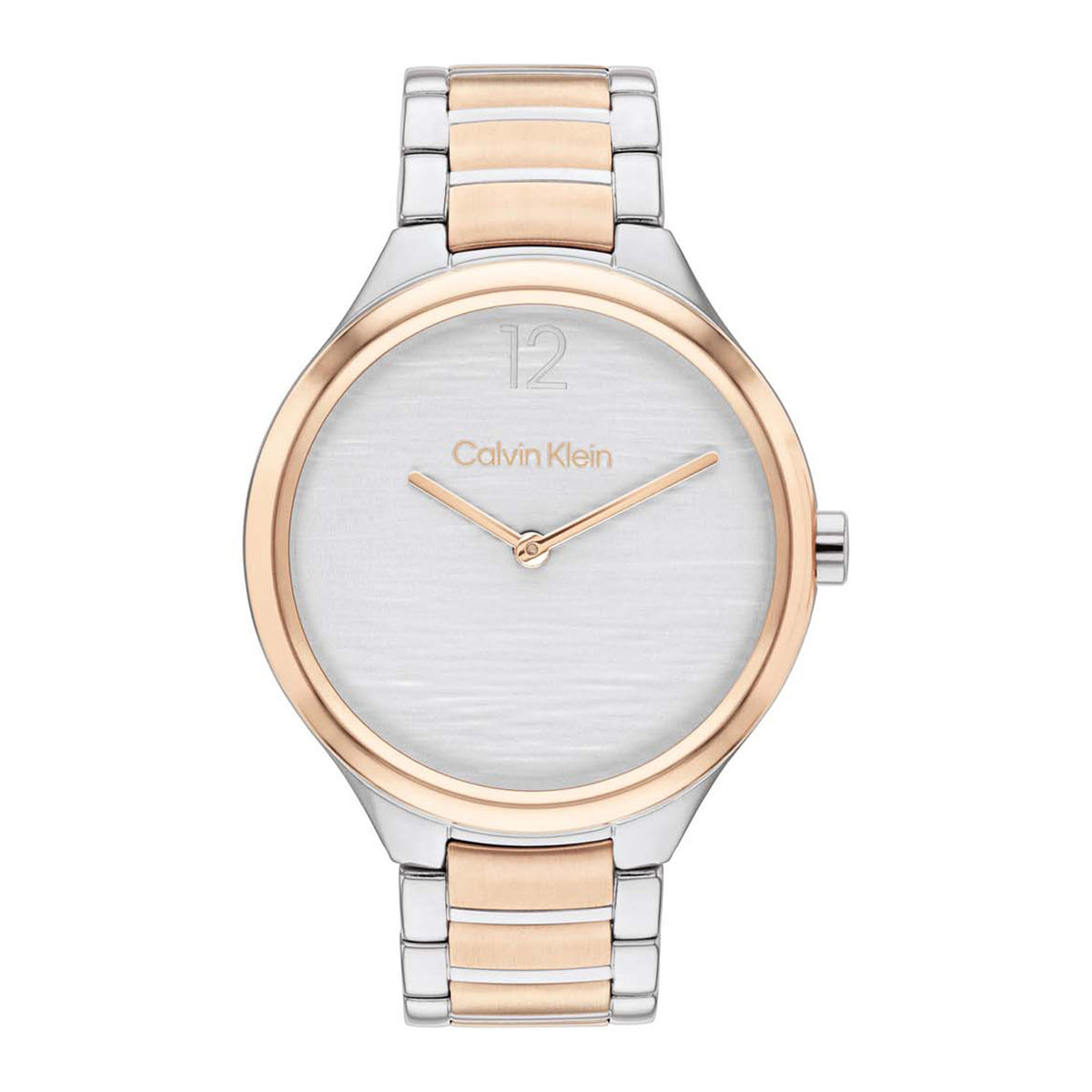 Calvin Klein Dames Horloge CK25100049 38 mm Zilverkleurig