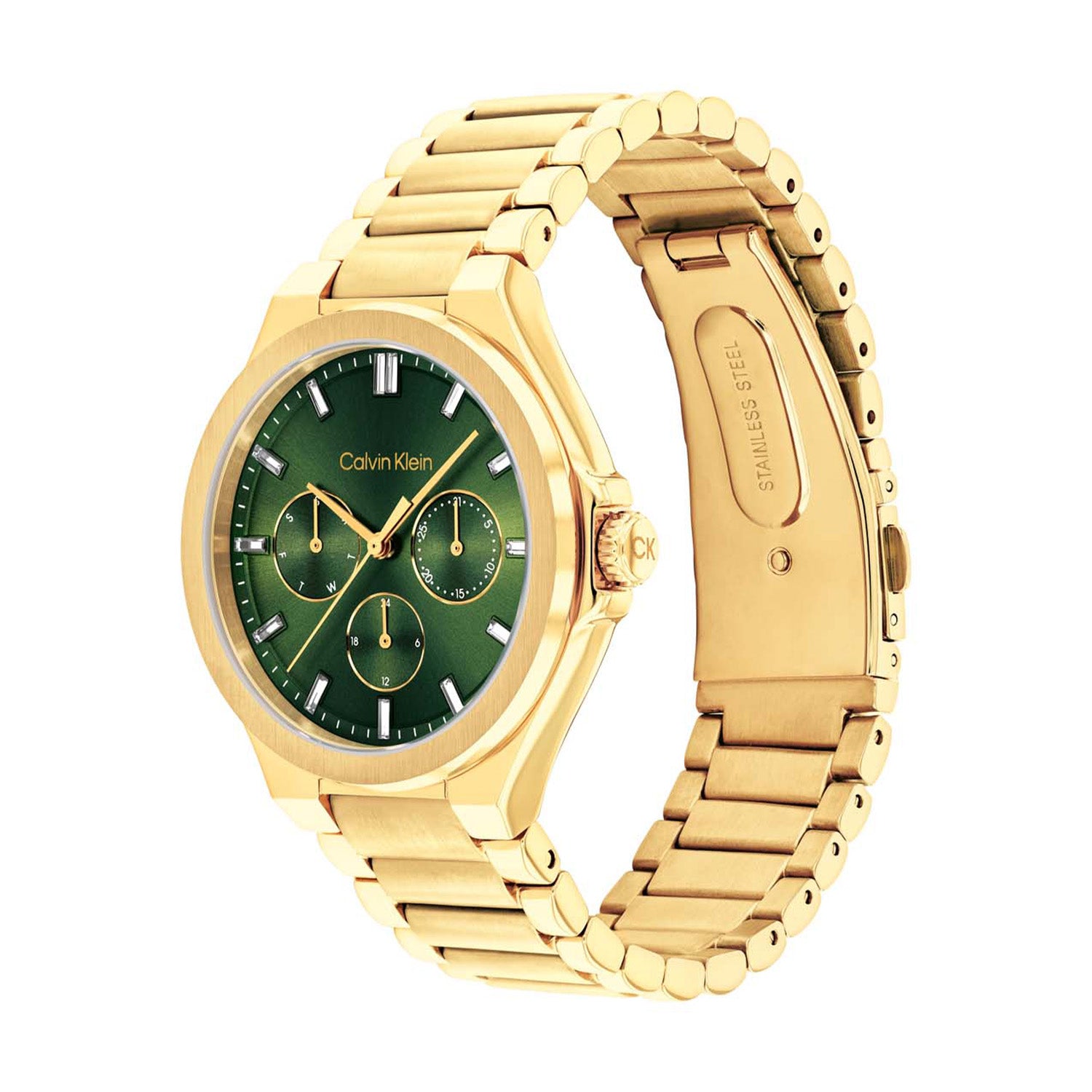 Calvin Klein Dameshorloge CK25100053 Goudkleurig 38 mm
