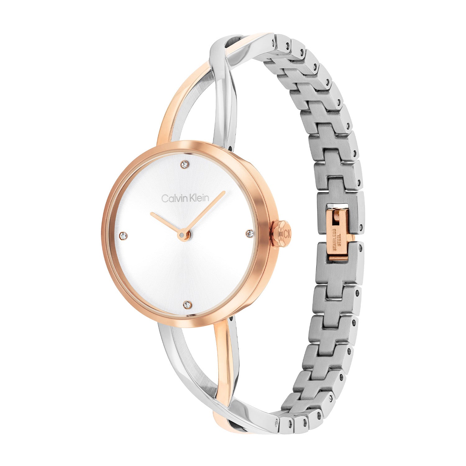 Calvin Klein Dameshorloge CK25100060 Goudkleurig 28 mm