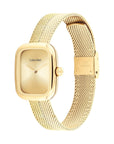 Calvin Klein CK25100099 Dames Horloge Staal Verguld 34mm - PansiteNederland.nl