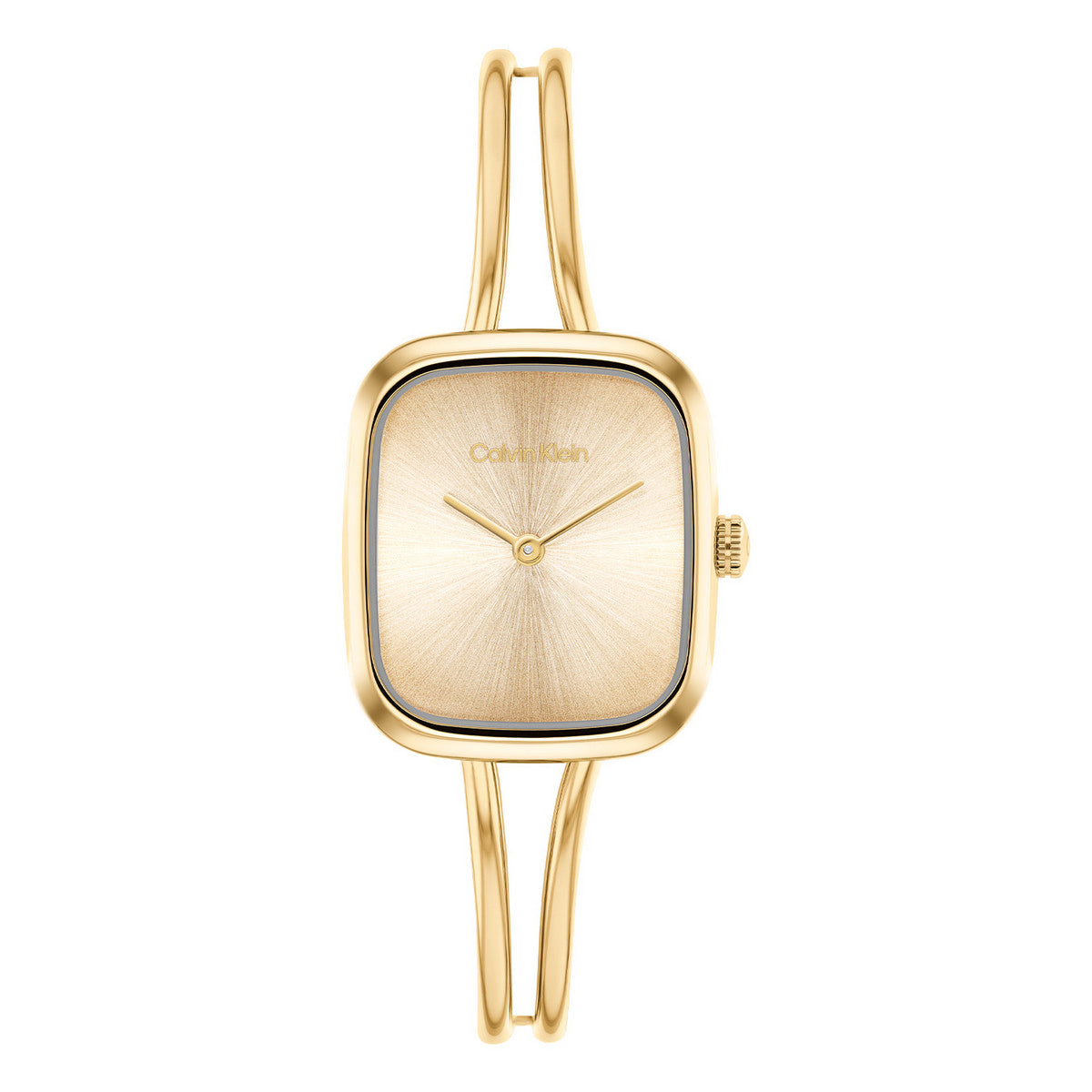 Calvin Klein CK25100132 dames horloge zilverkleurig staal minimalistisch design