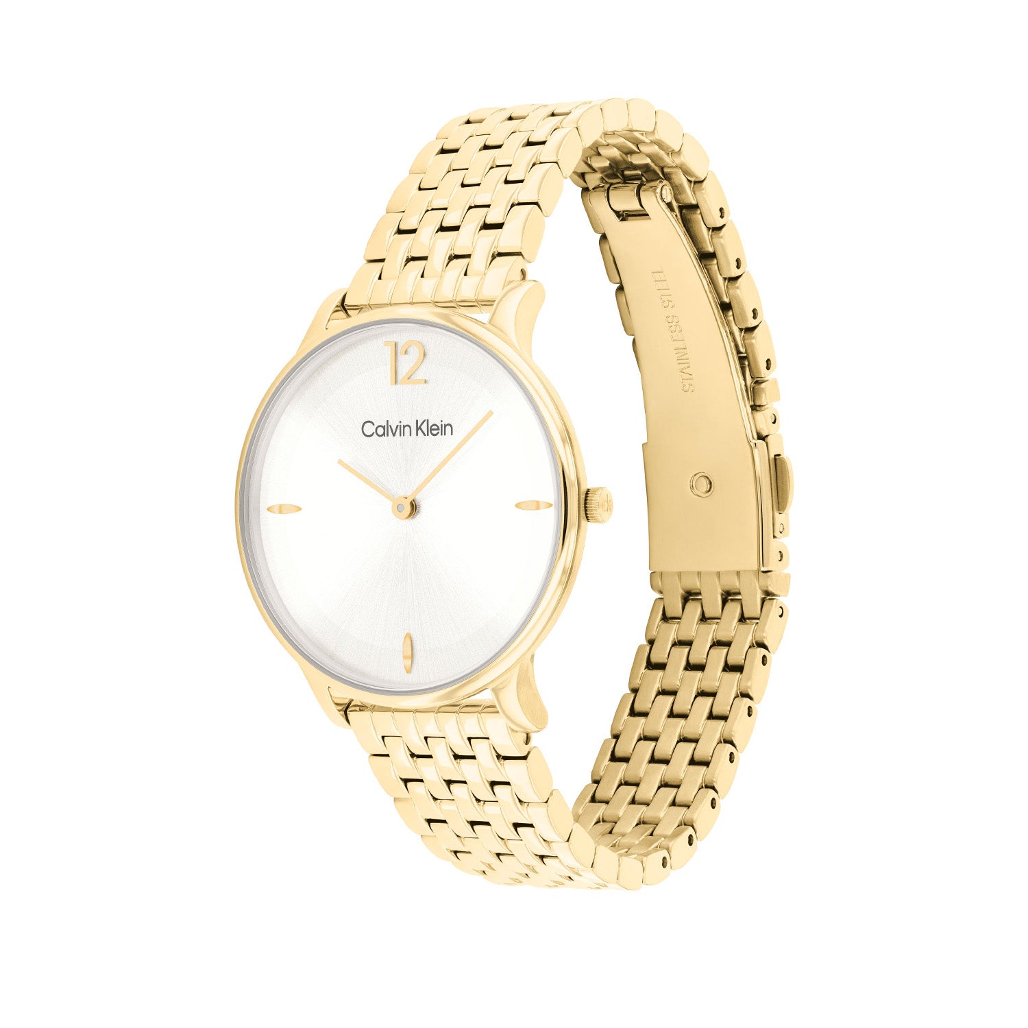 Calvin Klein Dameshorloge CK25100172 Goudkleurig 34 mm