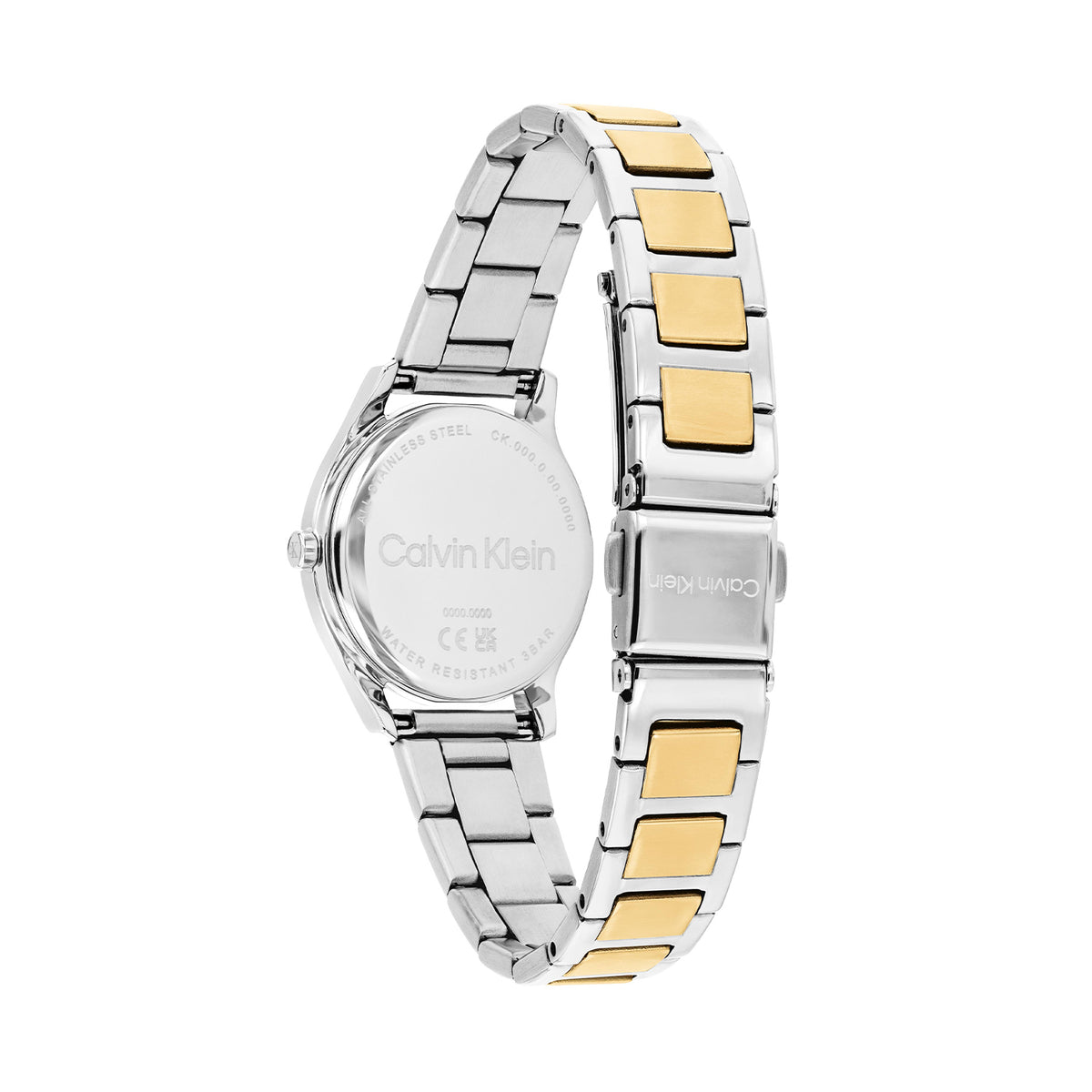 Calvin Klein Dames Horloge CK25100215 28 mm Zilverkleurig