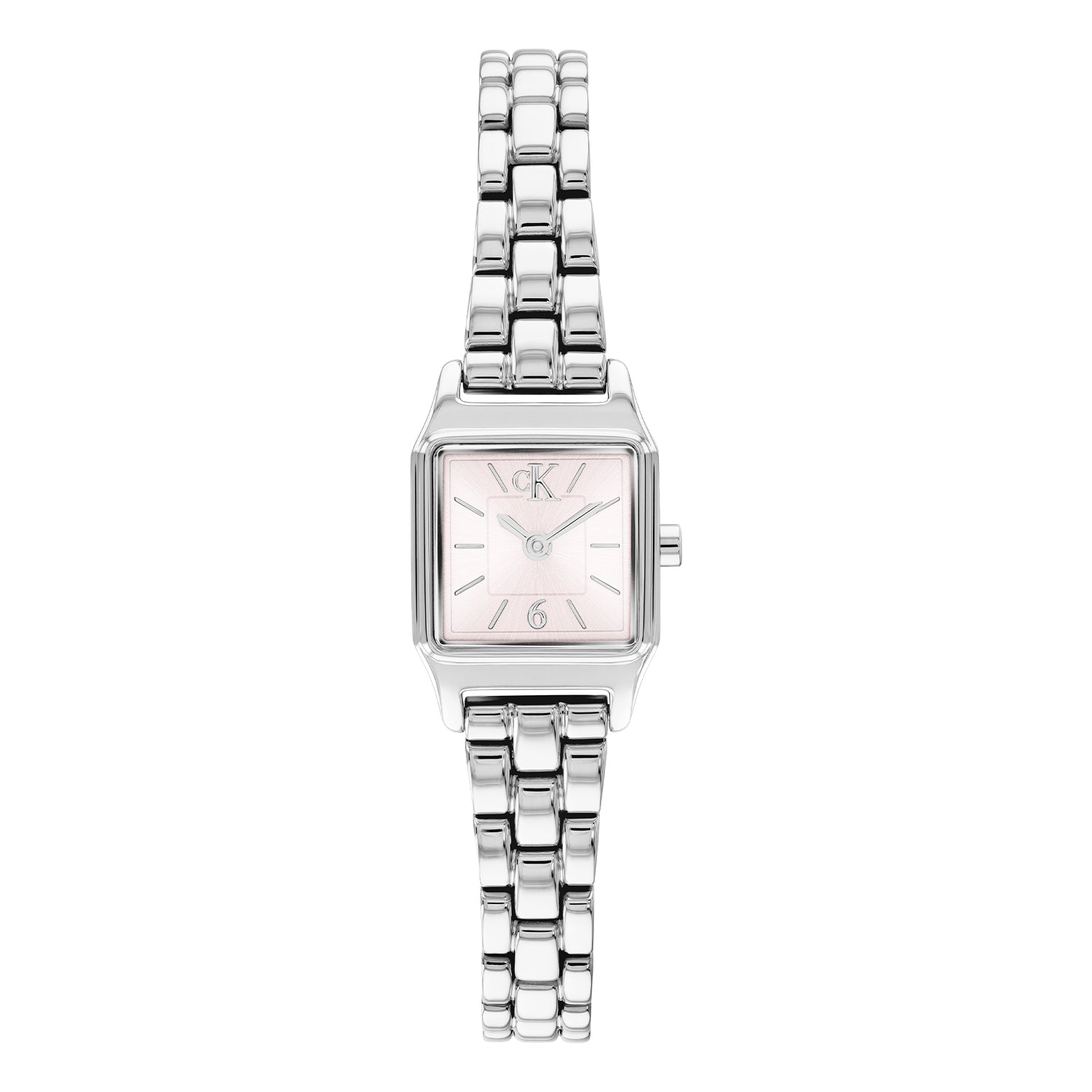 Calvin Klein Dames Horloge CK25100232 16 mm Zilverkleurig