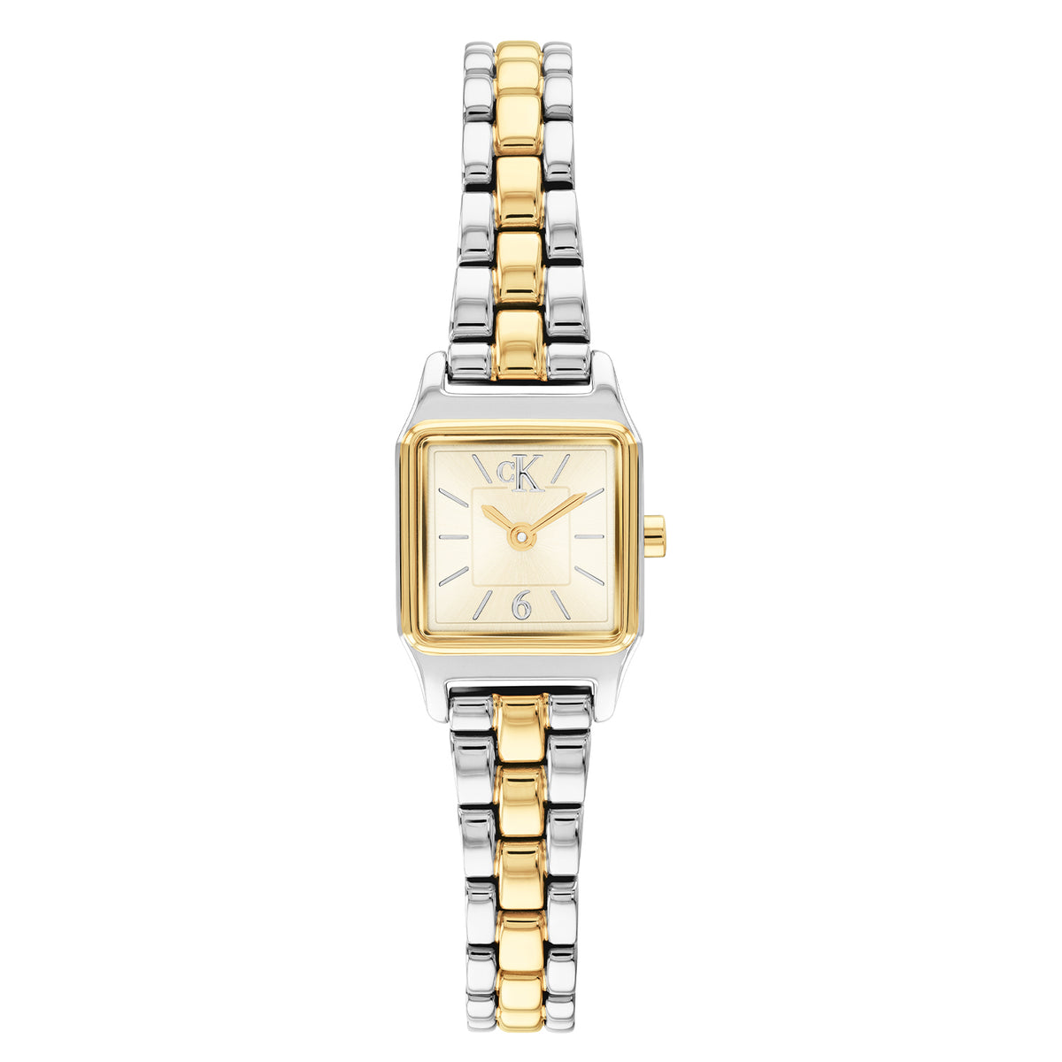 Calvin Klein Dames Horloge CK25100234 16 mm Zilverkleurig