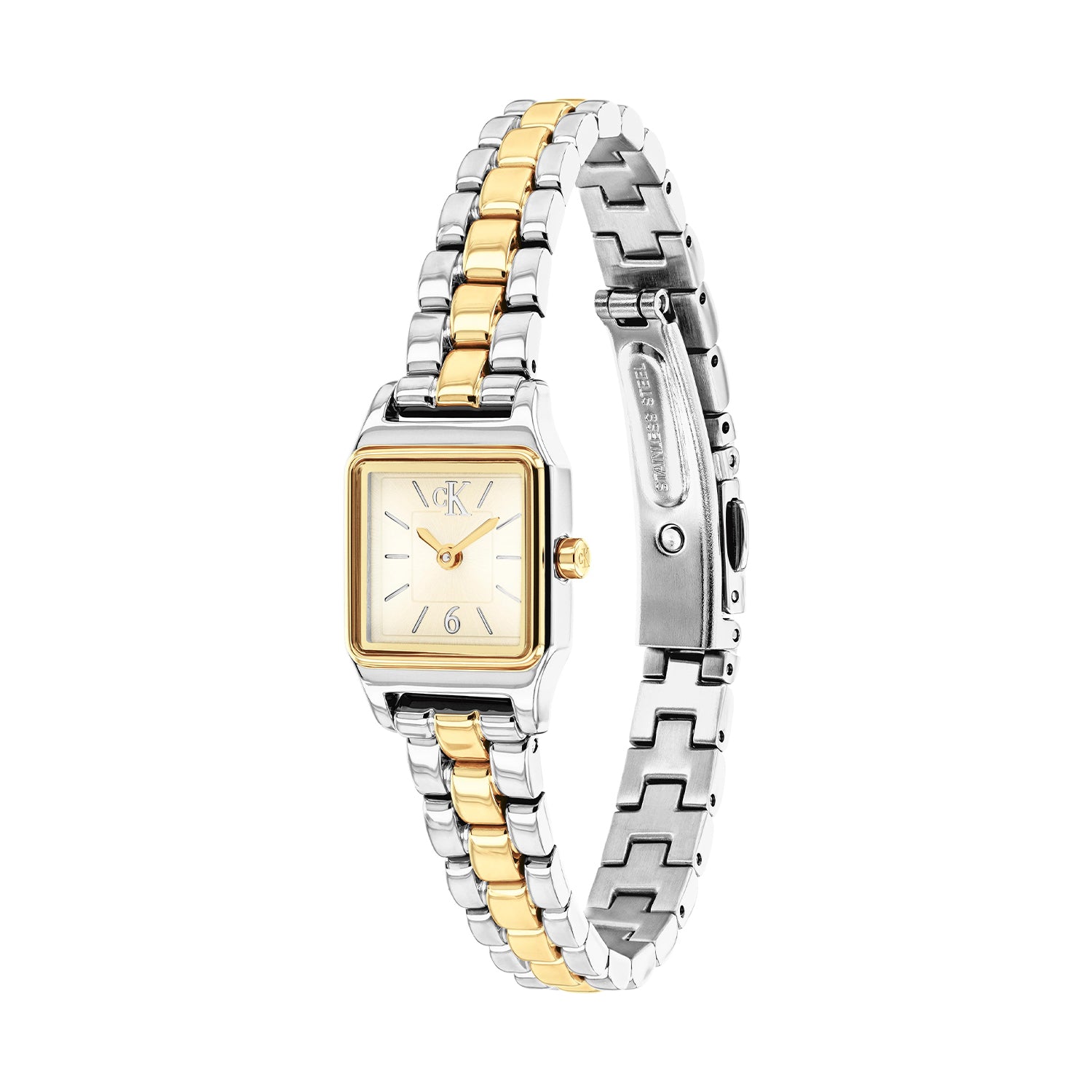 Calvin Klein Dames Horloge CK25100234 16 mm Zilverkleurig
