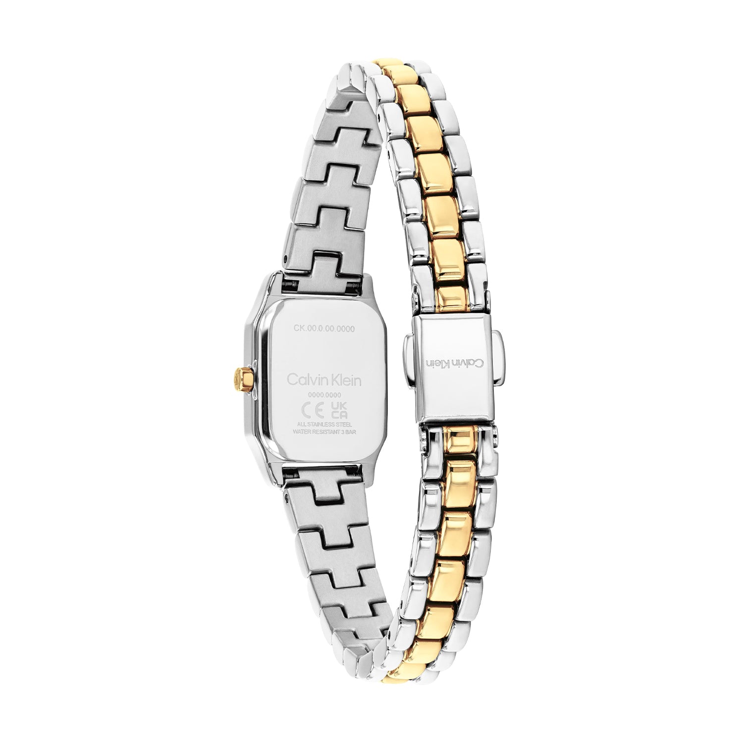 Calvin Klein Dames Horloge CK25100234 16 mm Zilverkleurig