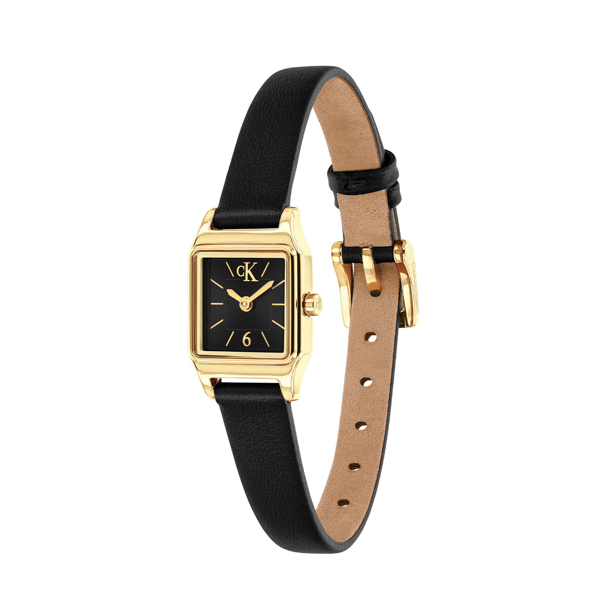 Calvin Klein Dames Horloge CK25100236 16 mm Goudkleurig