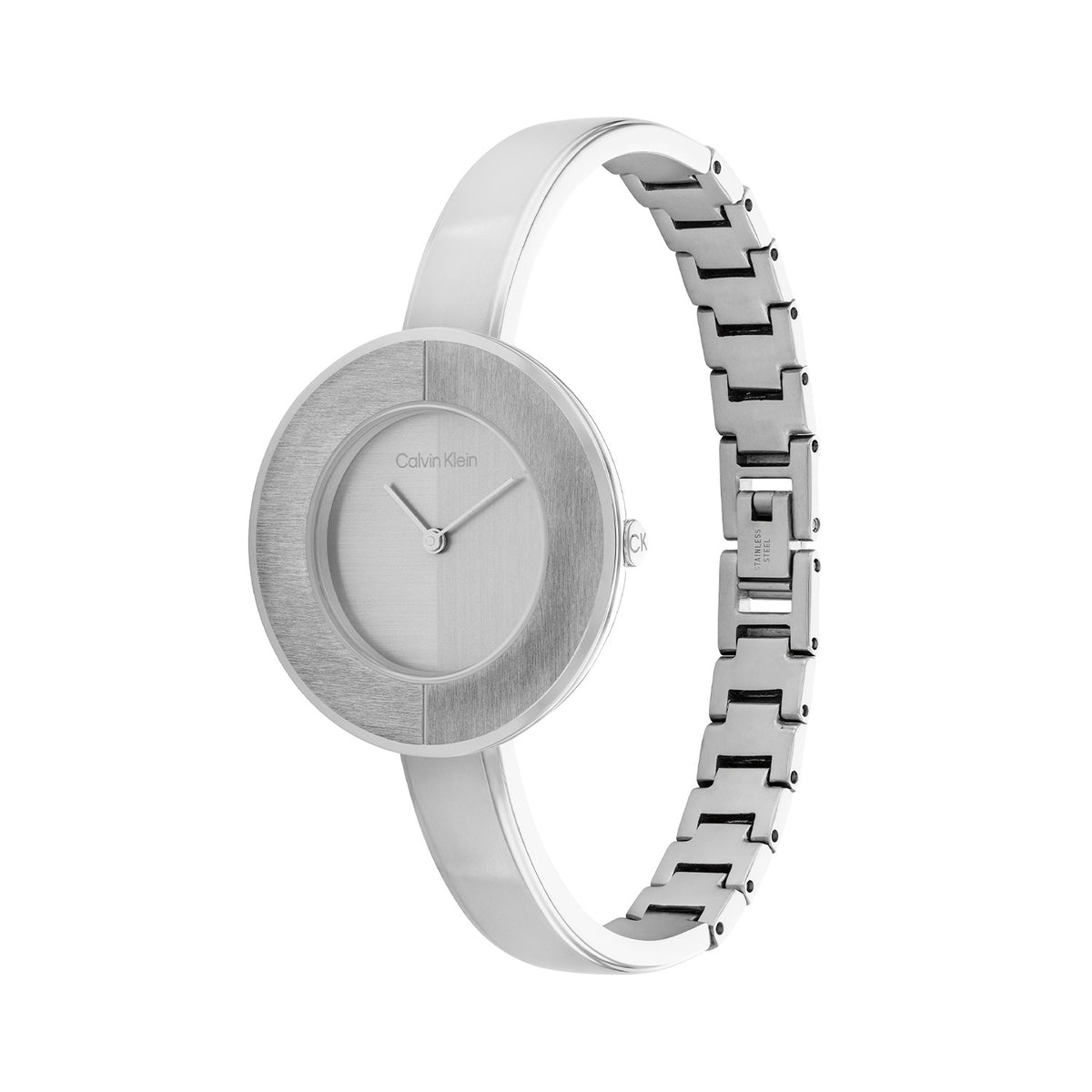 Calvin Klein Dames Horloge CK25200022 32 mm Zilverkleurig