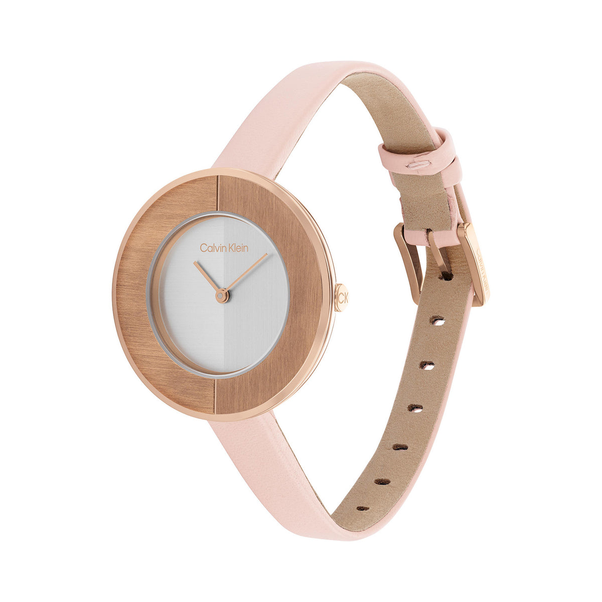 Calvin Klein Dames Horloge CK25200025 32 mm Rosékleurig