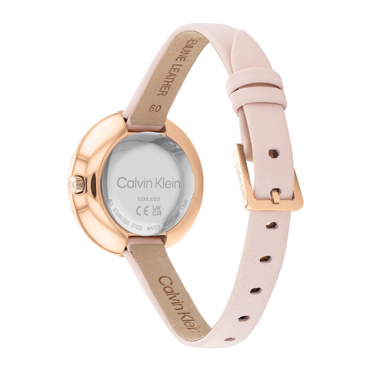 Calvin Klein Dames Horloge CK25200025 32 mm Rosékleurig