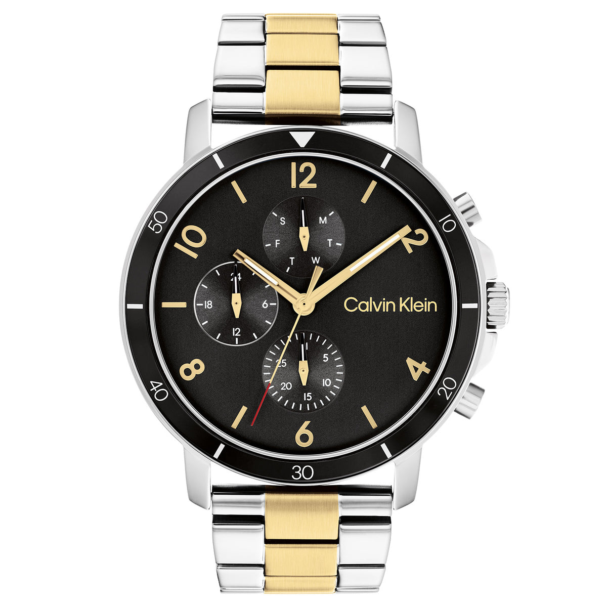 Calvin Klein Heren Horloge CK25200070 46 mm Zilverkleurig