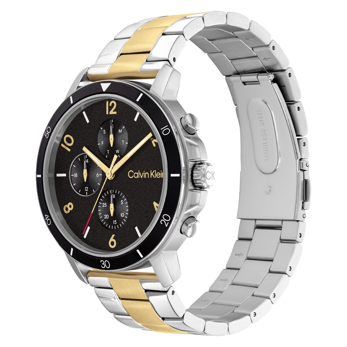 Calvin Klein Heren Horloge CK25200070 46 mm Zilverkleurig