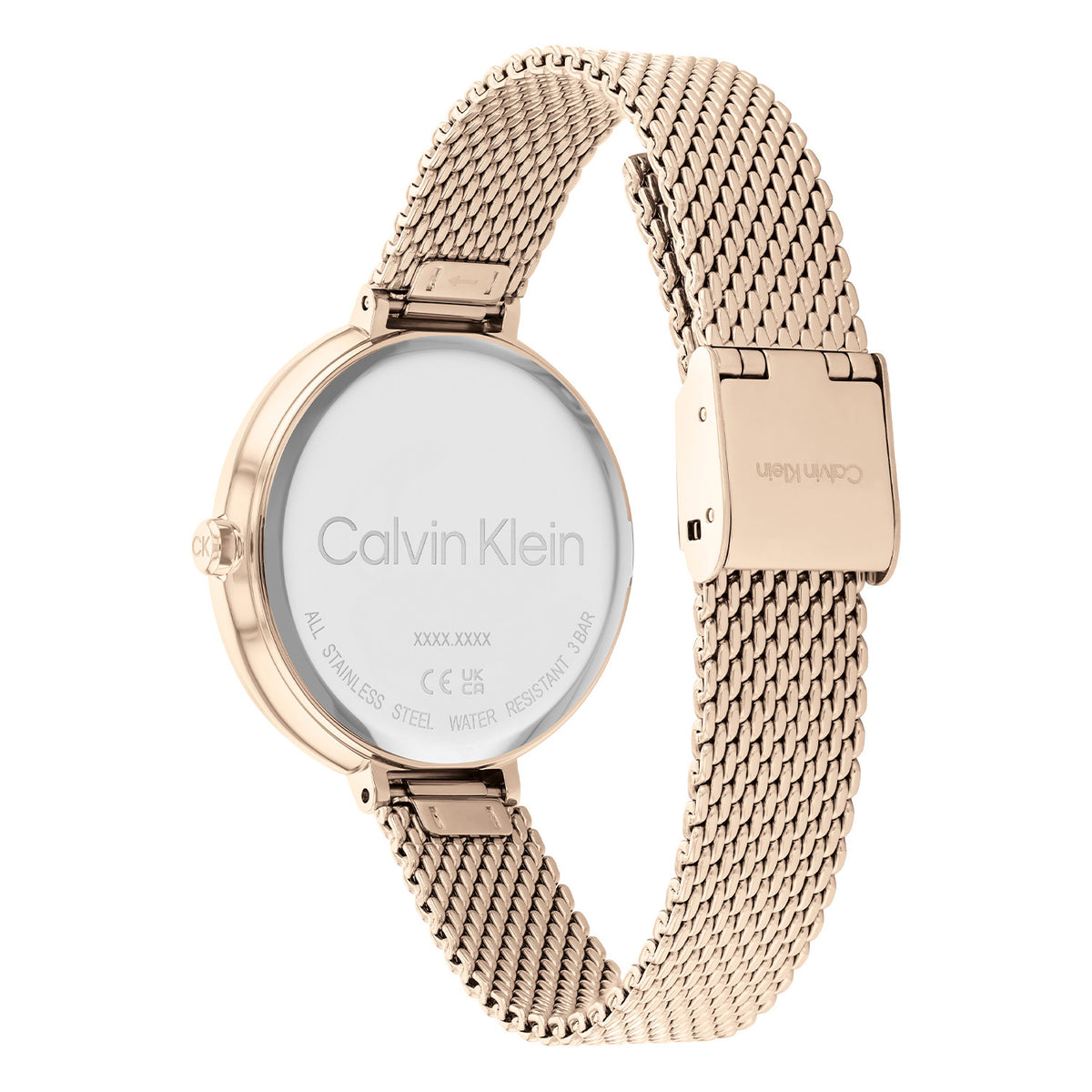 Calvin Klein Dames Horloge CK25200080 36 mm Rosékleurig