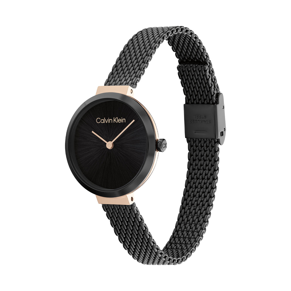 Calvin Klein Dames Horloge CK25200084 28 mm Zwart