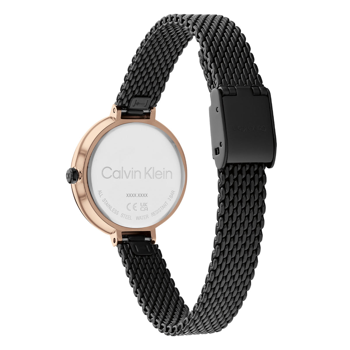 Calvin Klein Dames Horloge CK25200084 28 mm Zwart