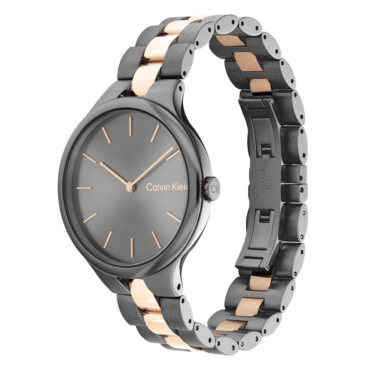 Calvin Klein Dames Horloge CK25200127 38 mm Grijs