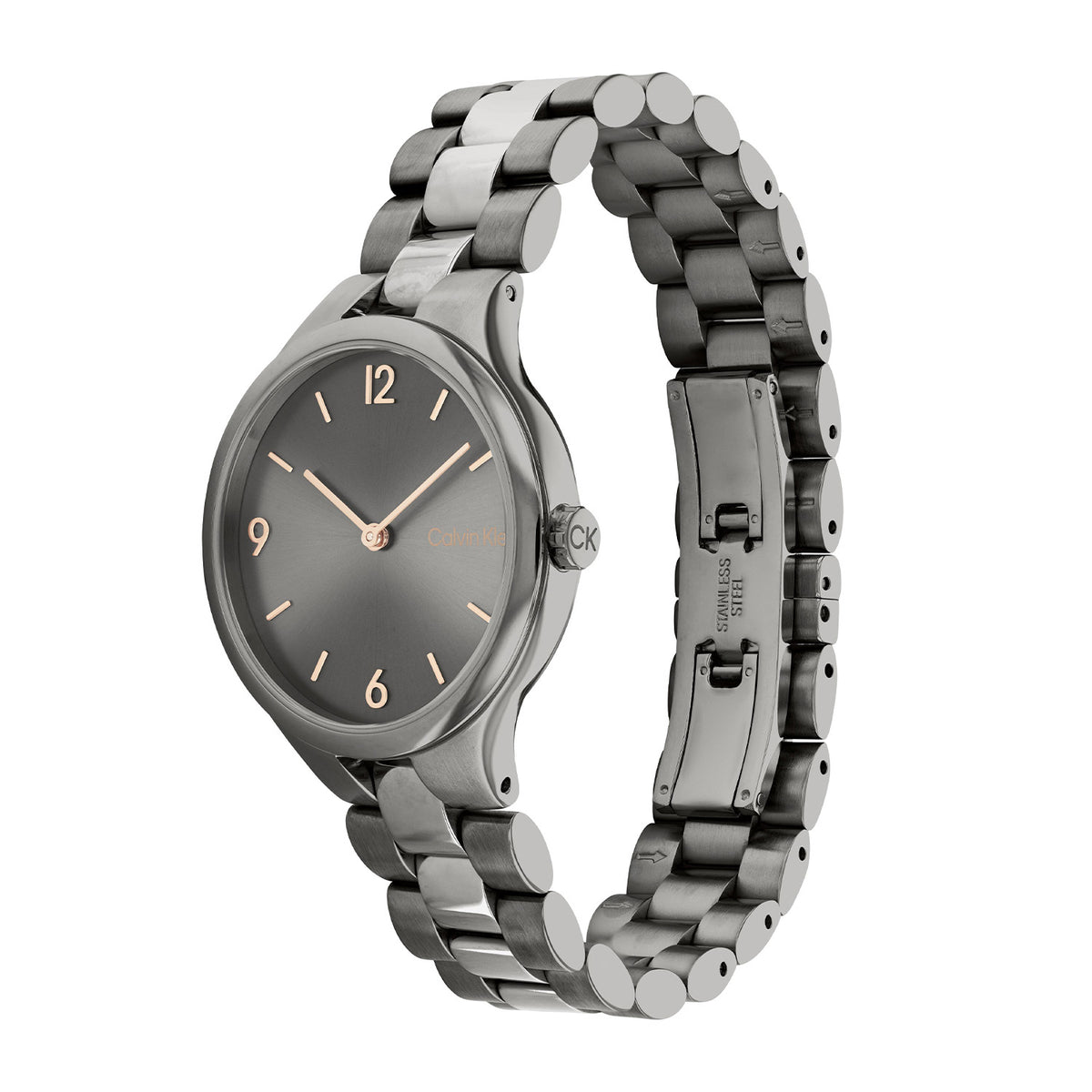 Calvin Klein Dames Horloge CK25200130 32 mm Grijs