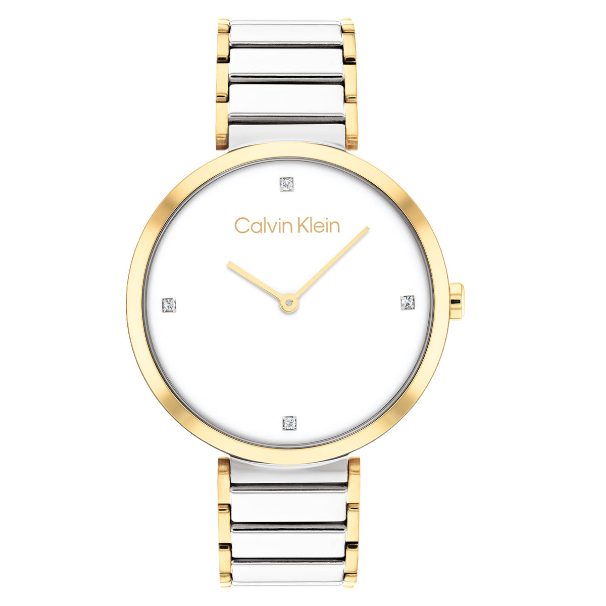 Calvin Klein Dames Horloge CK25200134 36 mm Goudkleurig