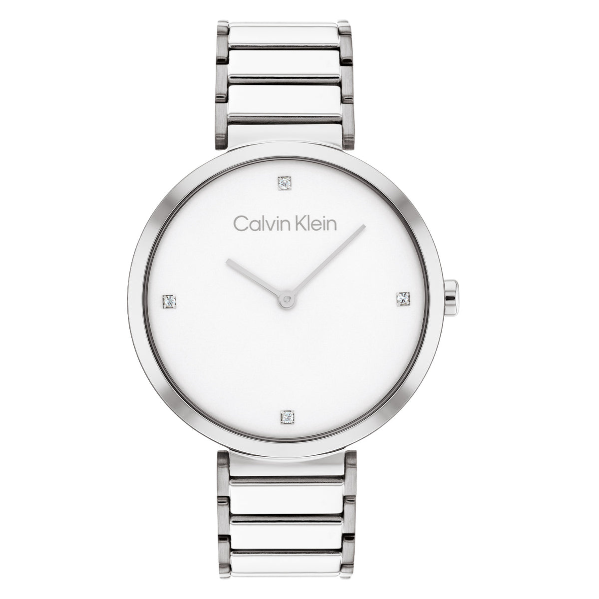 Calvin Klein Dames Horloge CK25200137 36 mm Zilverkleurig