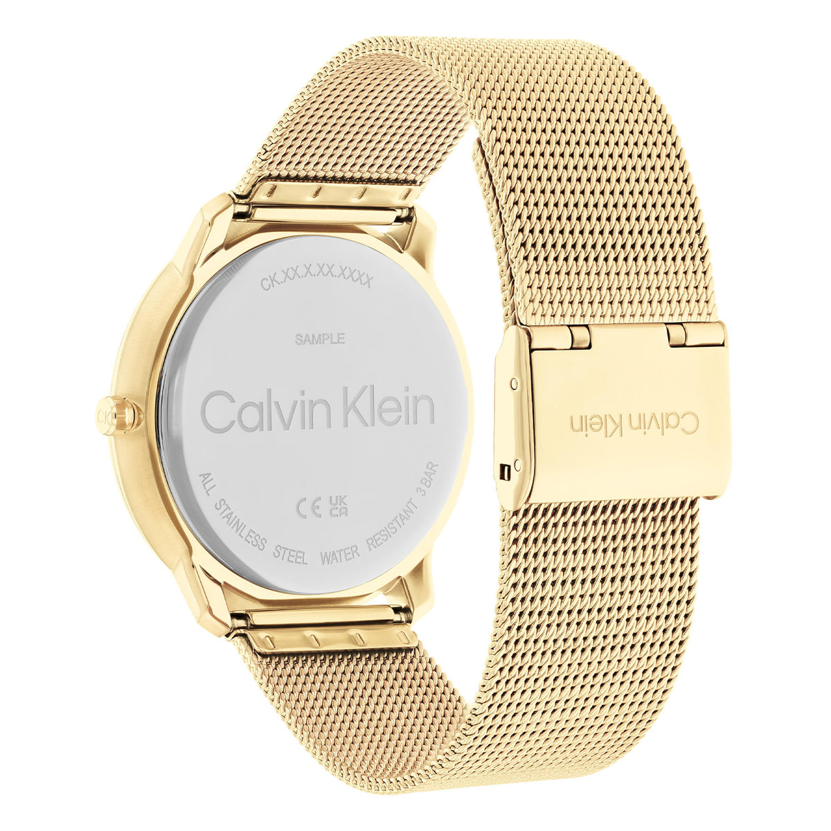 Calvin Klein Heren Horloge CK25200153 40 mm Goudkleurig