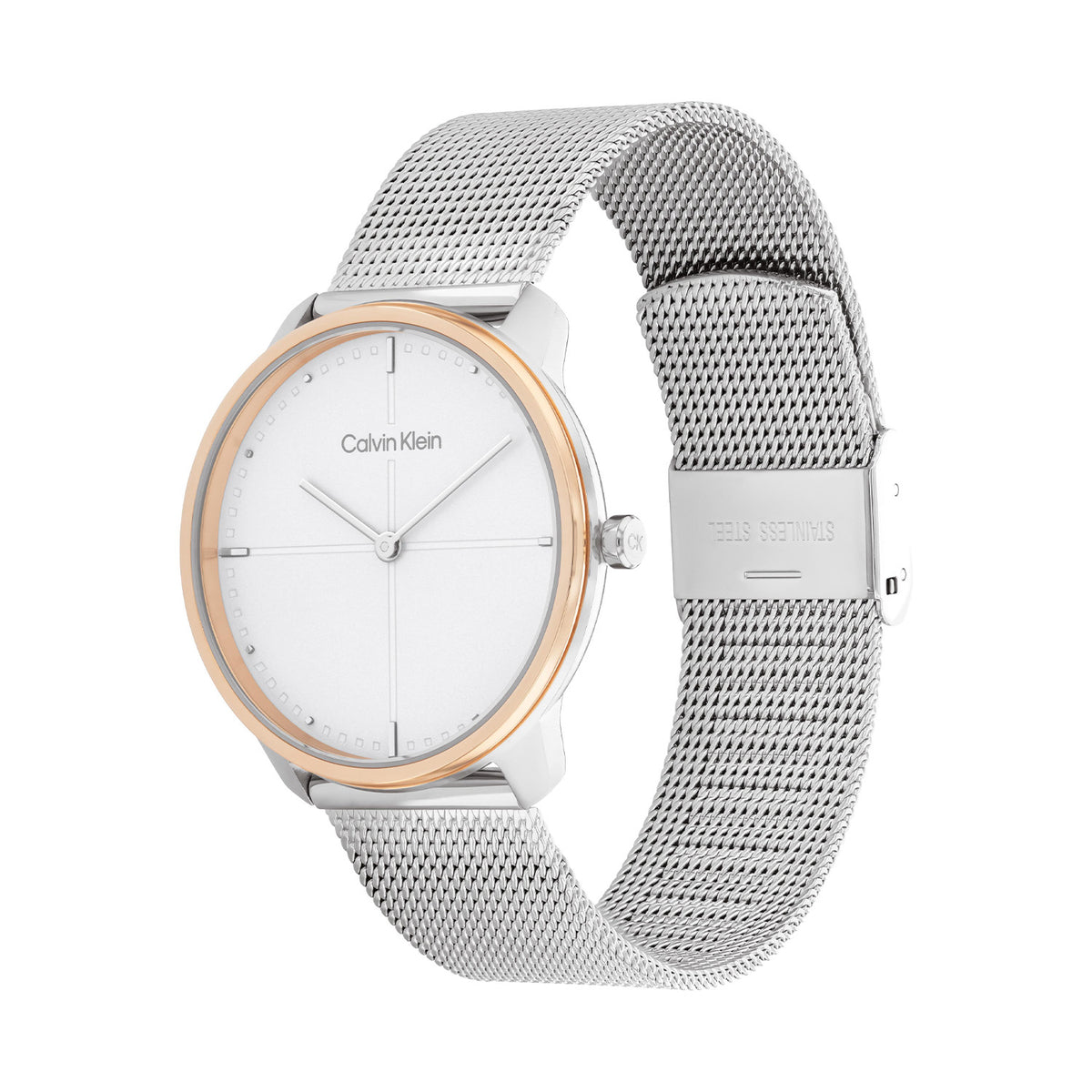 Calvin Klein Dames Horloge CK25200157 35 mm Zilverkleurig