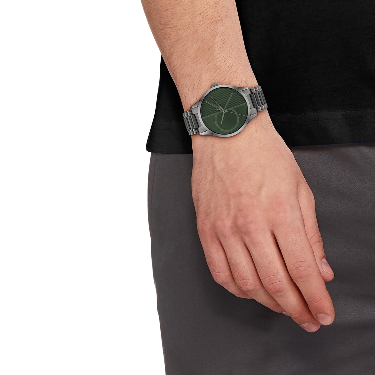 Calvin Klein Heren Horloge CK25200164 40 mm Grijs