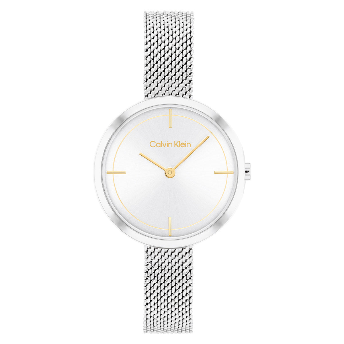 Calvin Klein Dames Horloge CK25200184 30 mm Zilverkleurig