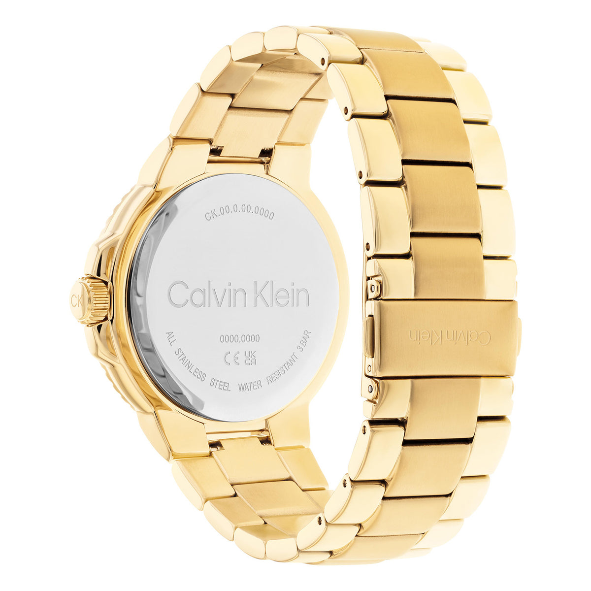 Calvin Klein Heren Horloge CK25200204 44 mm Goudkleurig