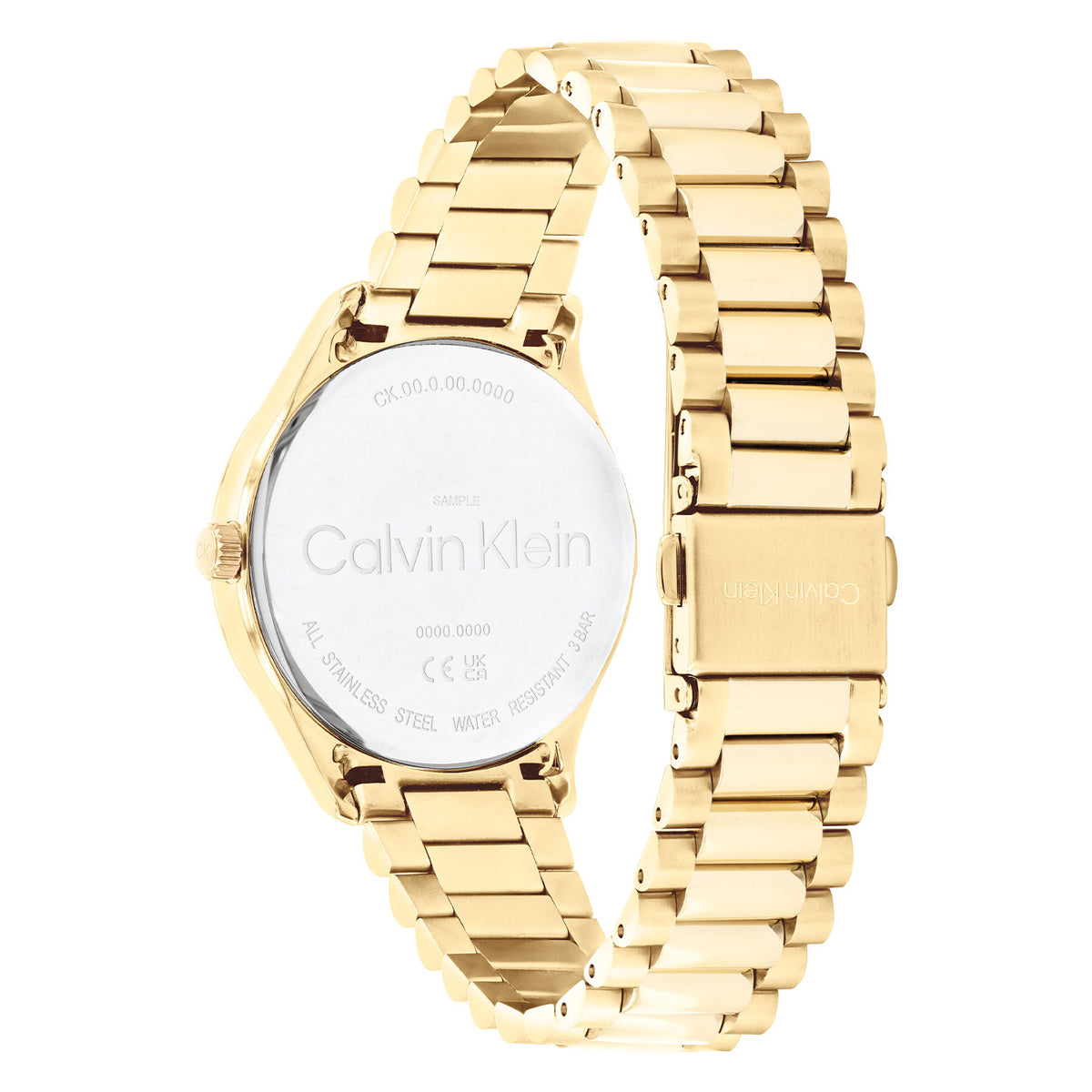 Calvin Klein Dames Horloge CK25200221 35 mm Goudkleurig
