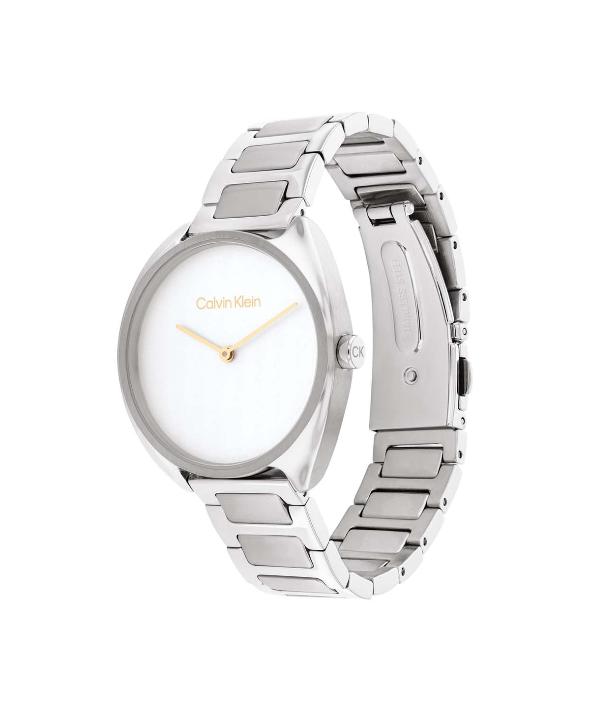 Calvin Klein Dames Horloge CK25200275 34 mm Zilverkleurig