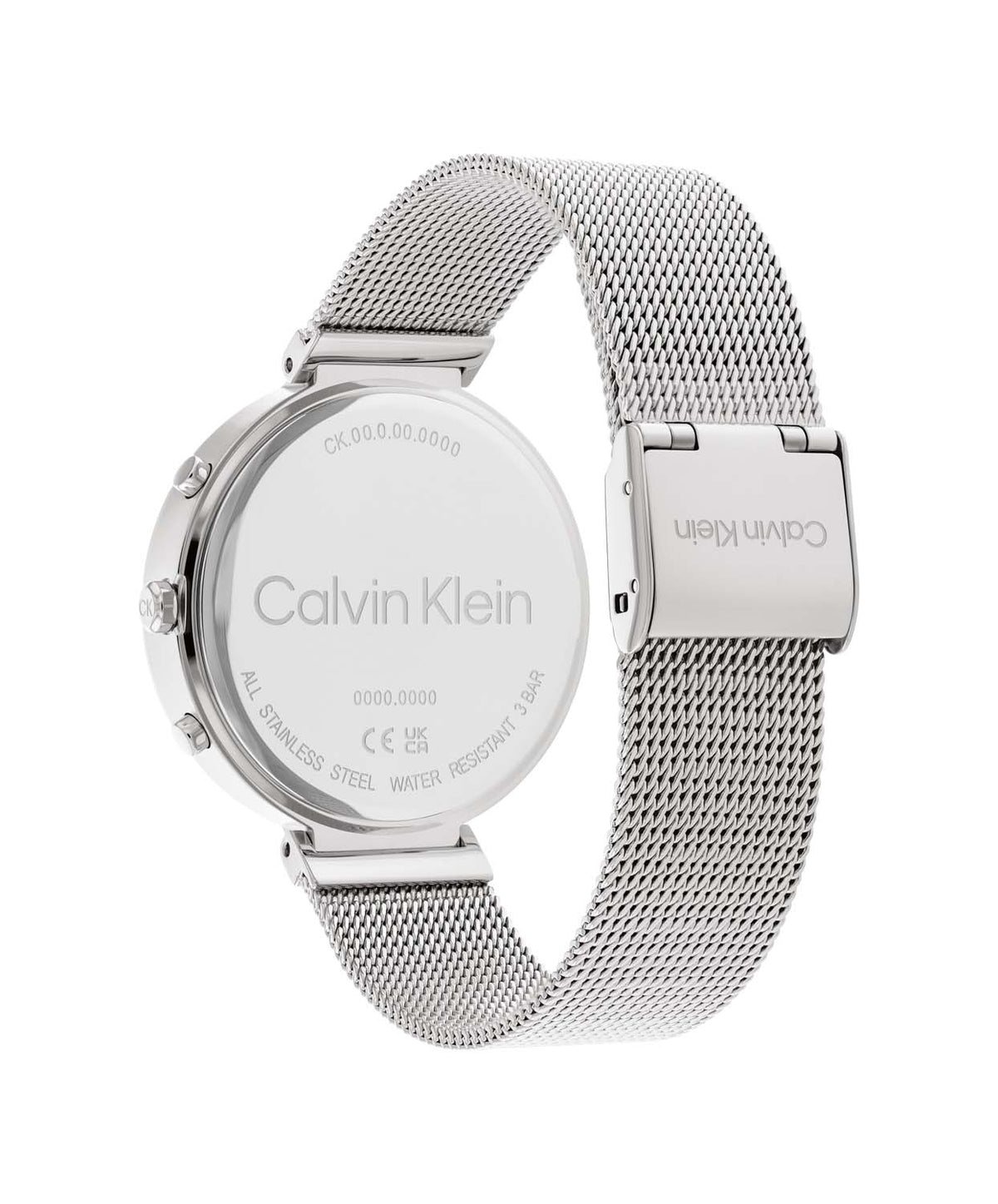 Calvin Klein Dames Horloge CK25200286 36 mm Zilverkleurig
