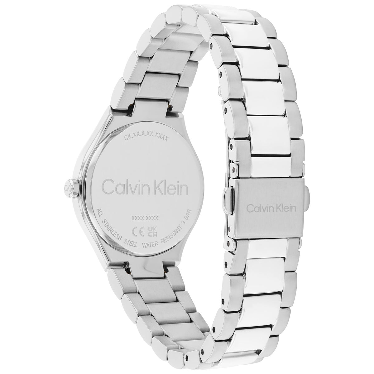 Calvin Klein Dames Horloge CK25200332 30 mm Zilverkleurig