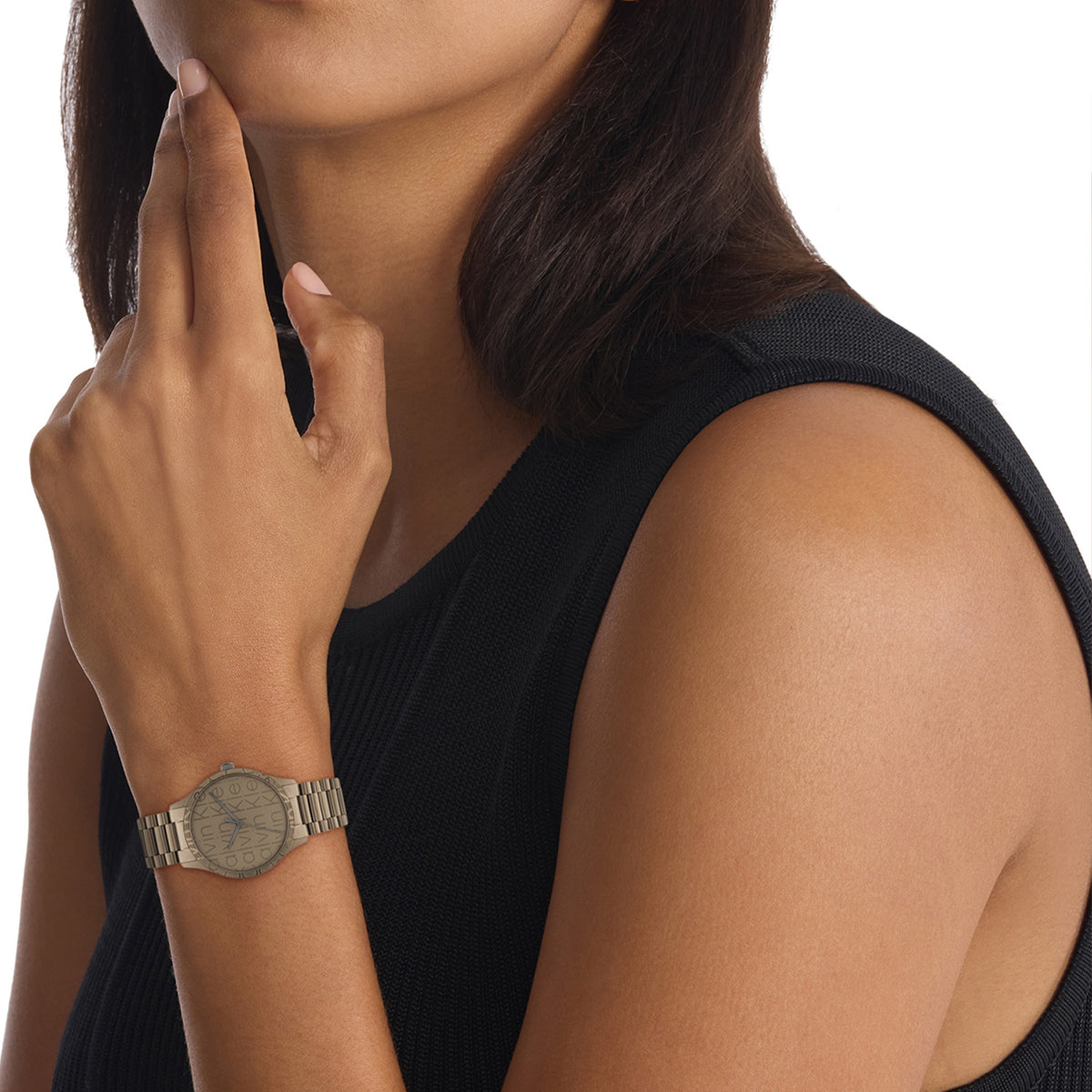 Calvin Klein Heren Horloge CK25200343 42 mm Bruin