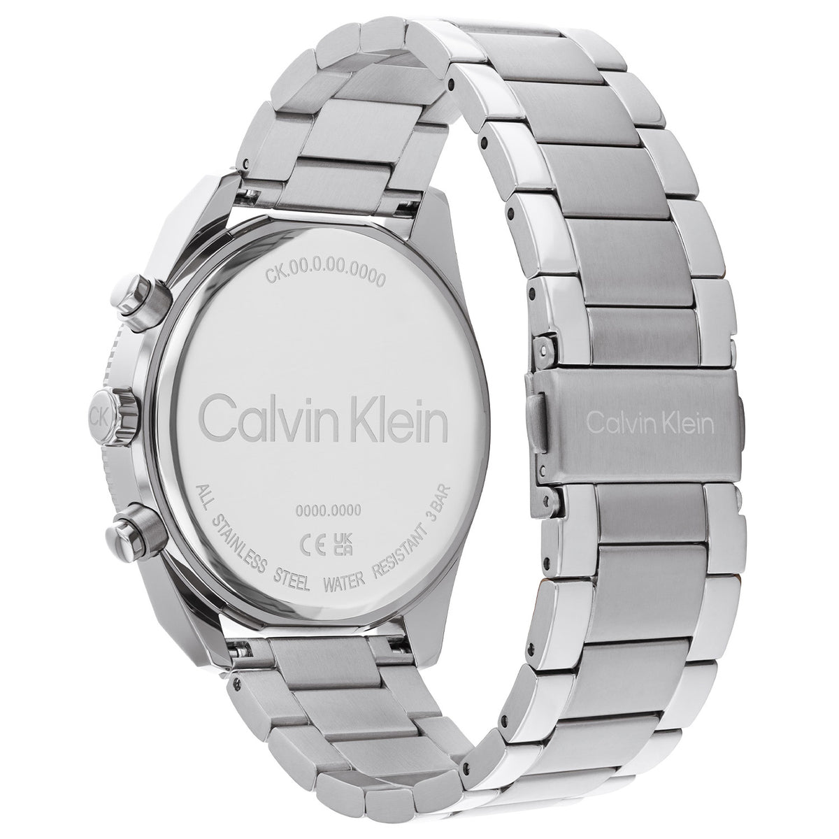 Calvin Klein Heren Horloge CK25200356 44 mm Zilverkleurig