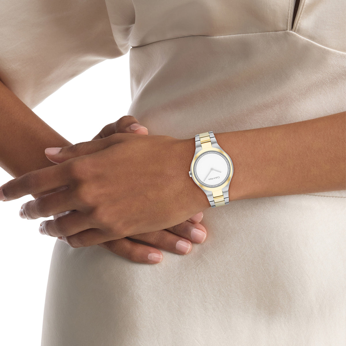 Calvin Klein Dames Horloge CK25200366 36 mm Zilverkleurig