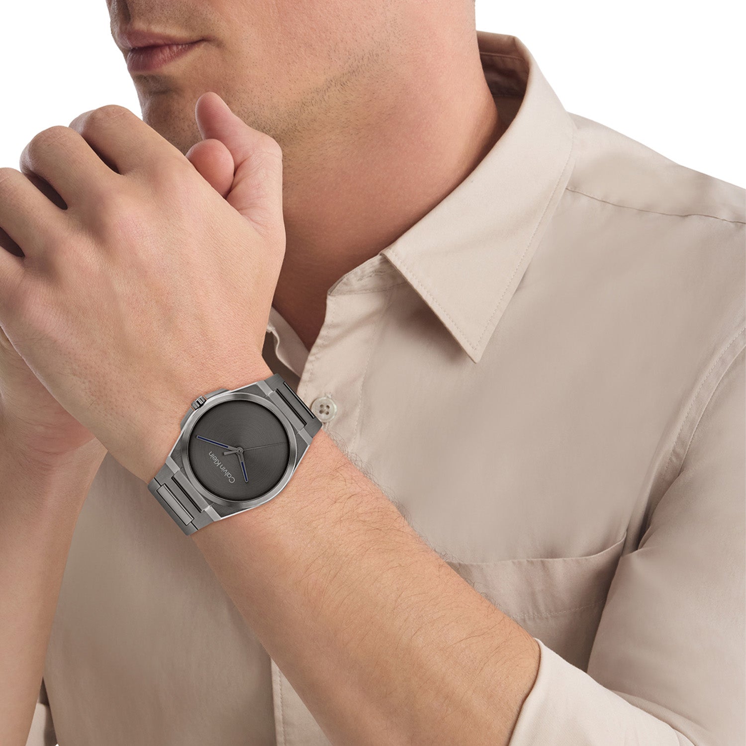 Calvin Klein Herenhorloge CK25200458 Grijs 41 mm