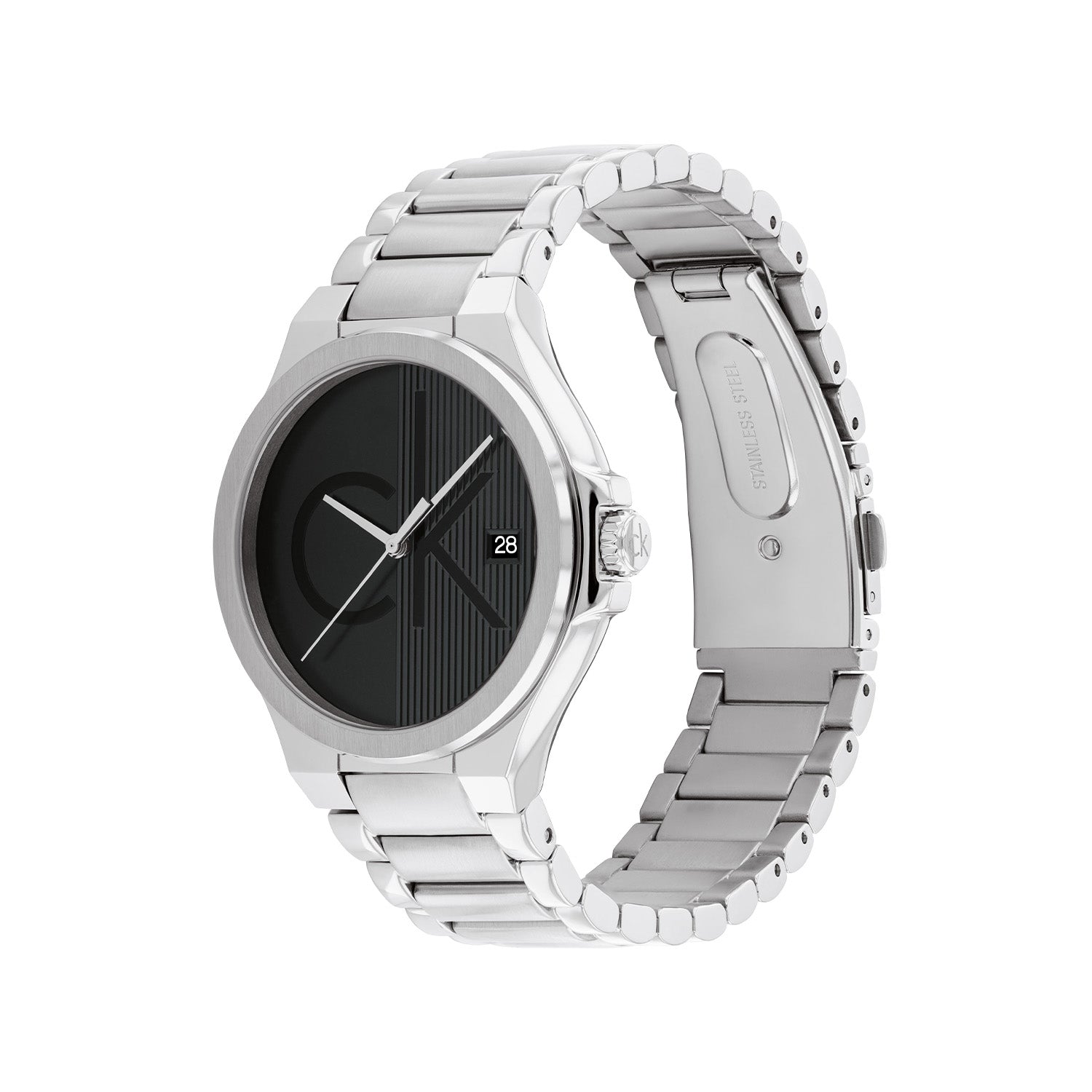 Calvin Klein Herenhorloge CK25200482 Zilverkleurig 39 mm