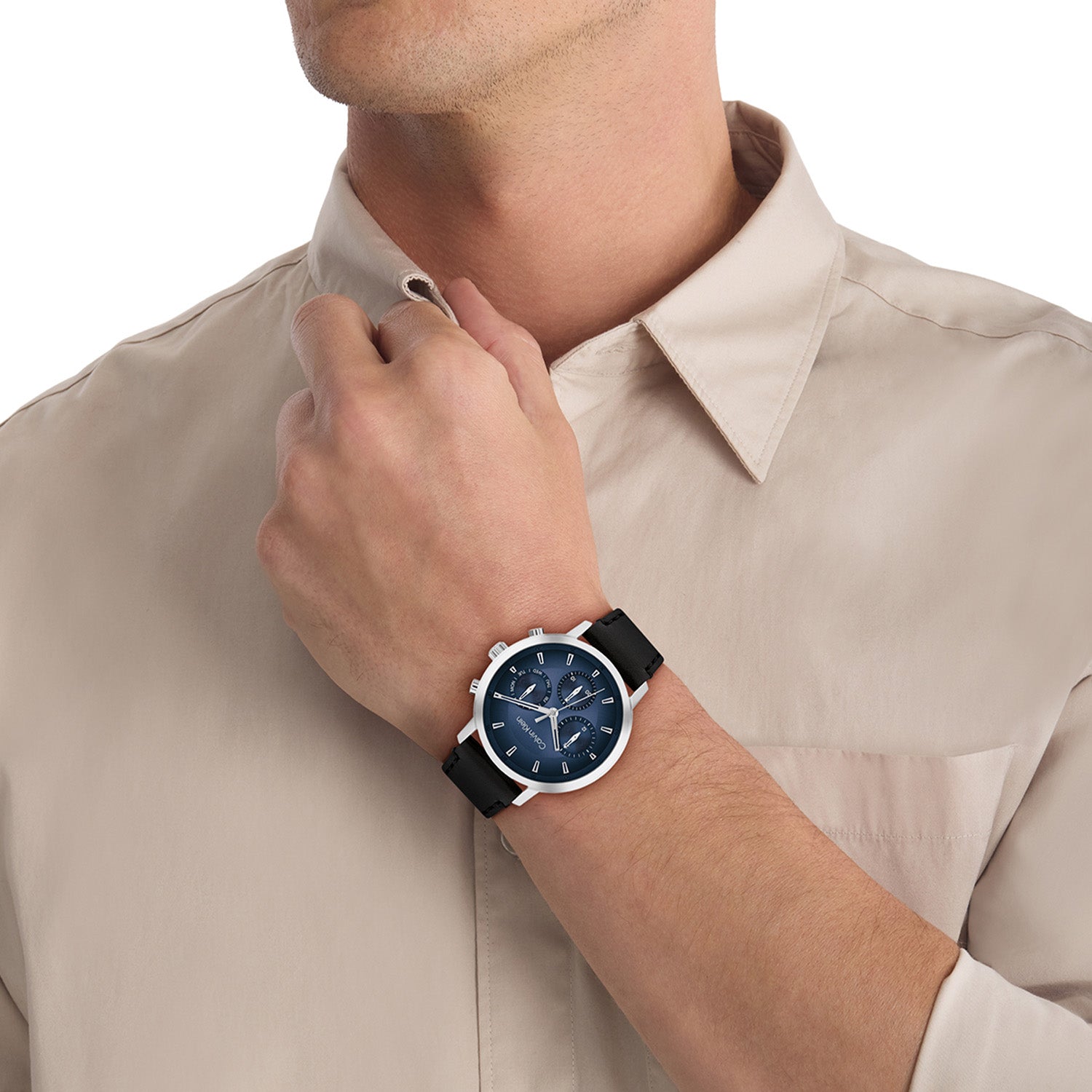 Calvin Klein Herenhorloge CK25200497 Zilverkleurig 41 mm
