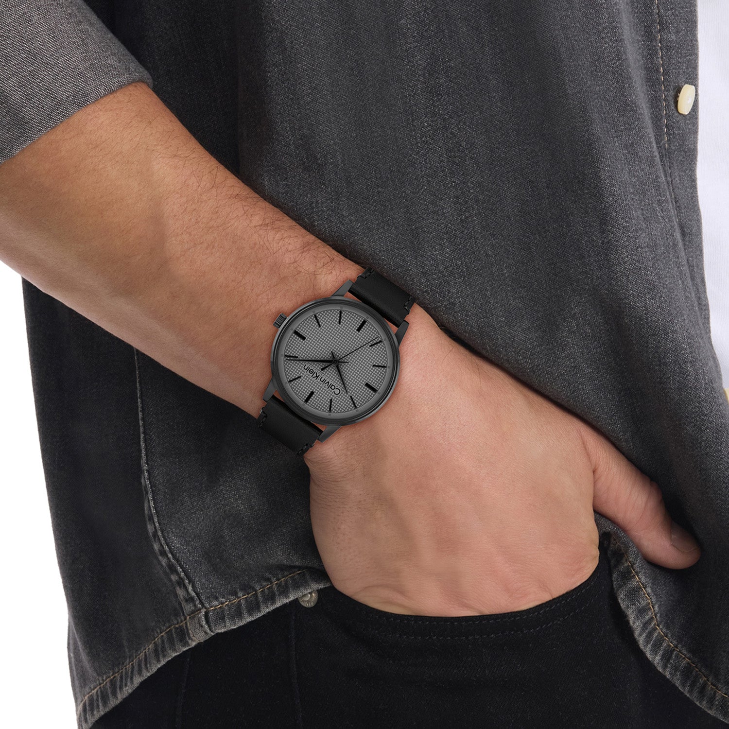 Calvin Klein Herenhorloge CK25200504 Zwart 41 mm