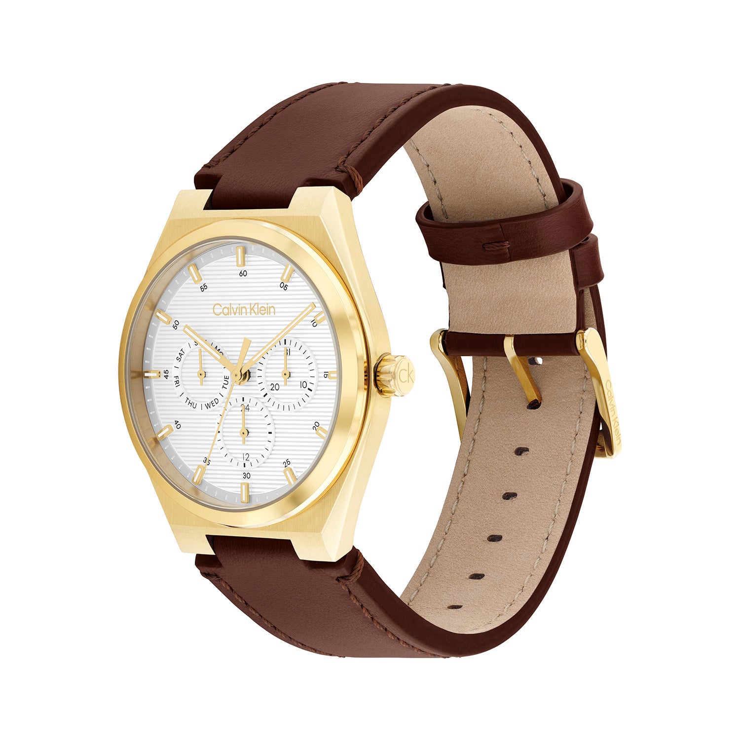 Calvin Klein Herenhorloge CK25200523 Goudkleurig 39 mm