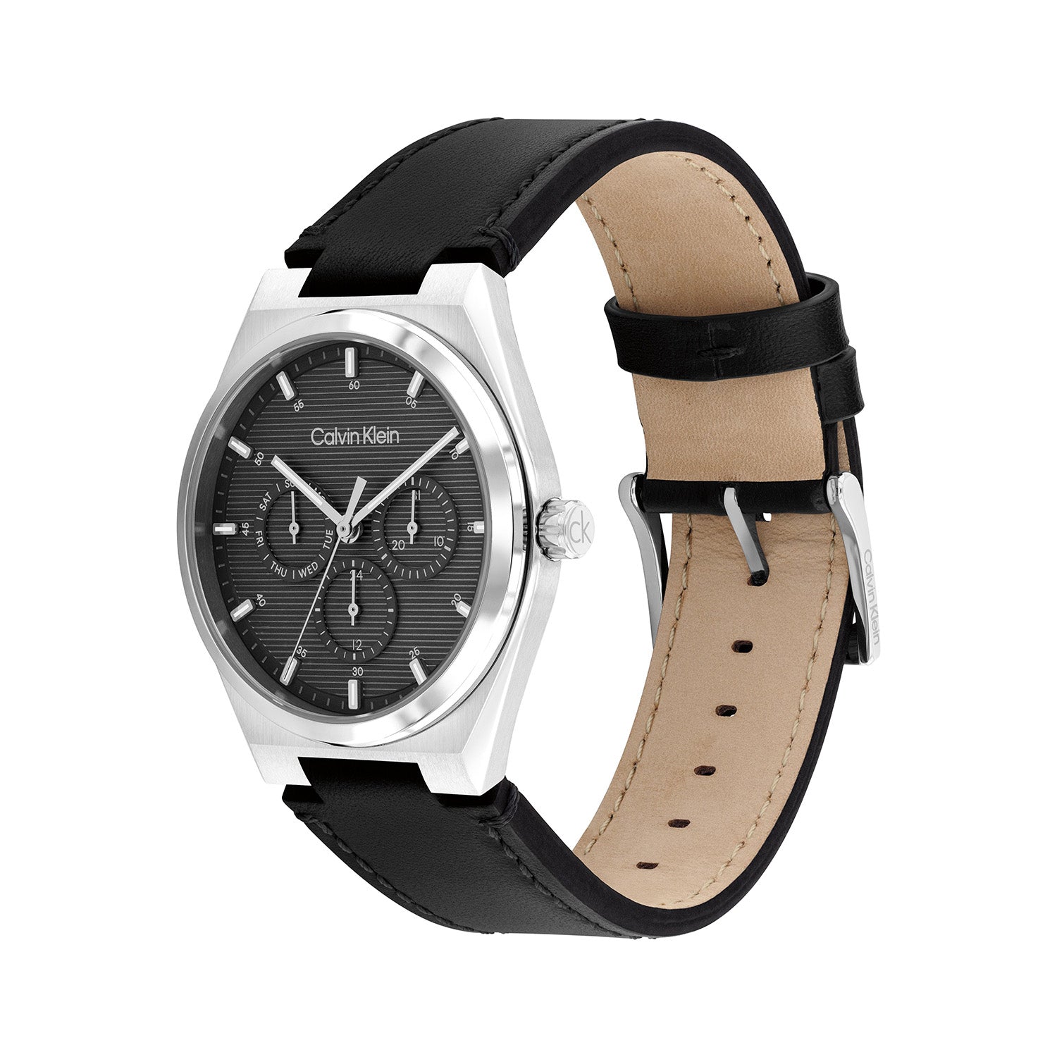 Calvin Klein Herenhorloge CK25200524 Zilverkleurig 39 mm
